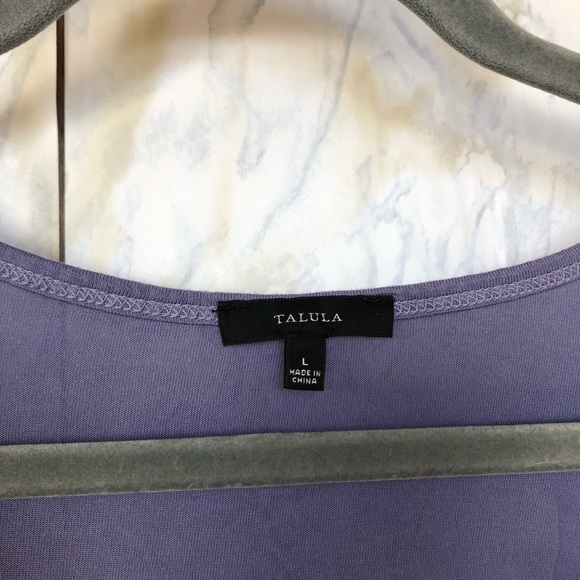 Aritzia Talula blue/purple tee shirt - large - Picture 2 of 5